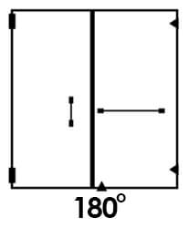 180 Frameless Shower