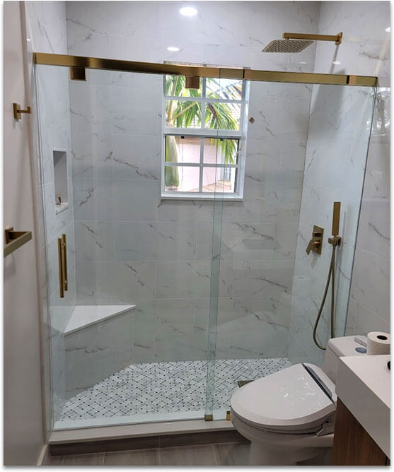 Seamless Shower Door Integrations